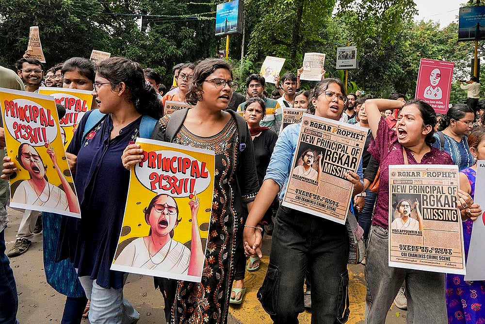 Kolkata rape-murder case:  - | Photo: PTI/Swapan Mahapatra
